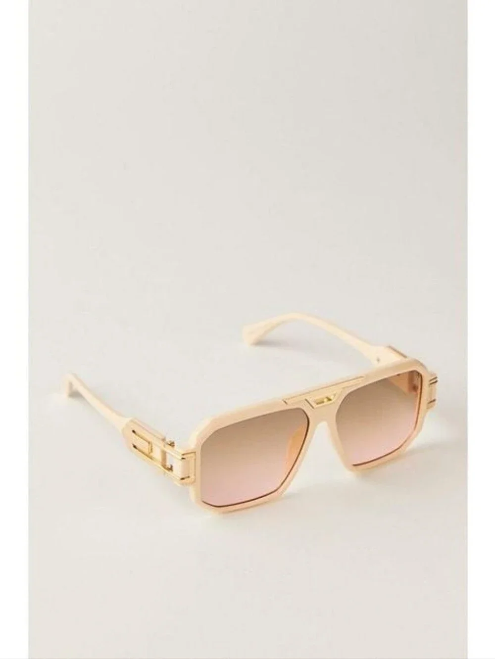🆕️ Free People Corfu Oversized Aviator Sunglasses Boho Baddie Retro Streetwear